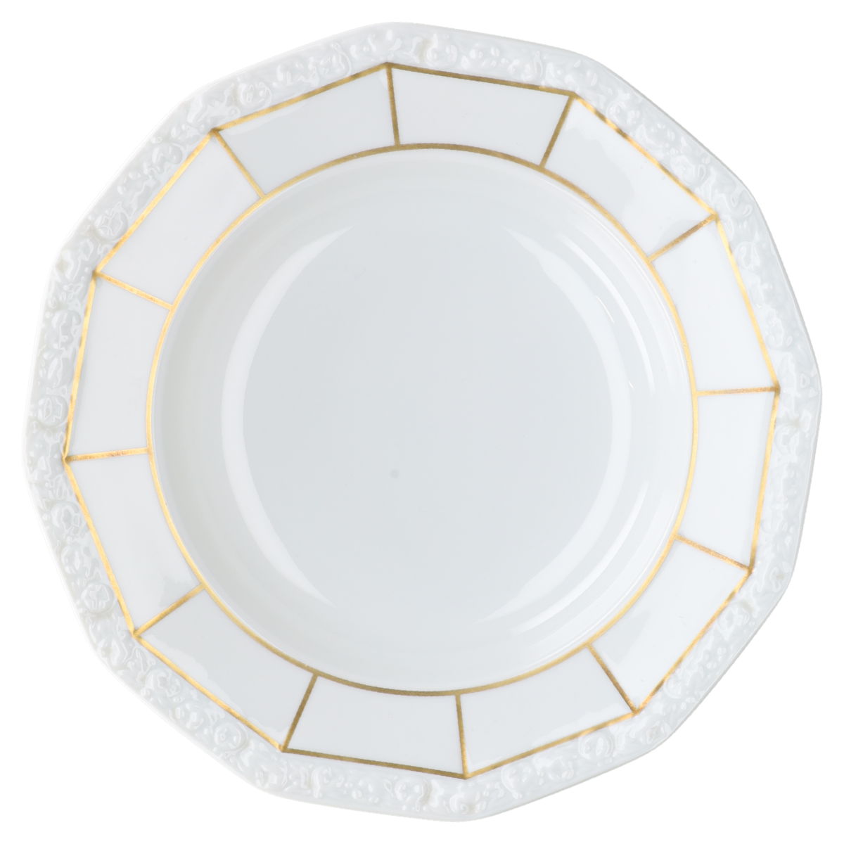 Suppenteller  Rosenthal Maria Goldband 4 mm handgemalt