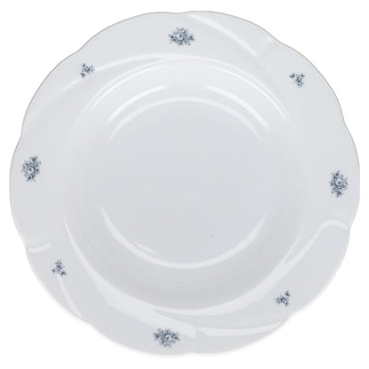 Suppenteller  Seltmann Weiden Cornelia Schattenrose blau/grau
