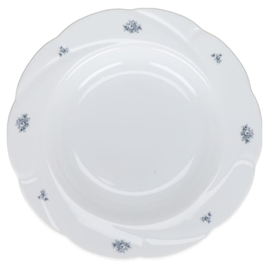 Suppenteller  Seltmann Weiden Cornelia Schattenrose blau/grau