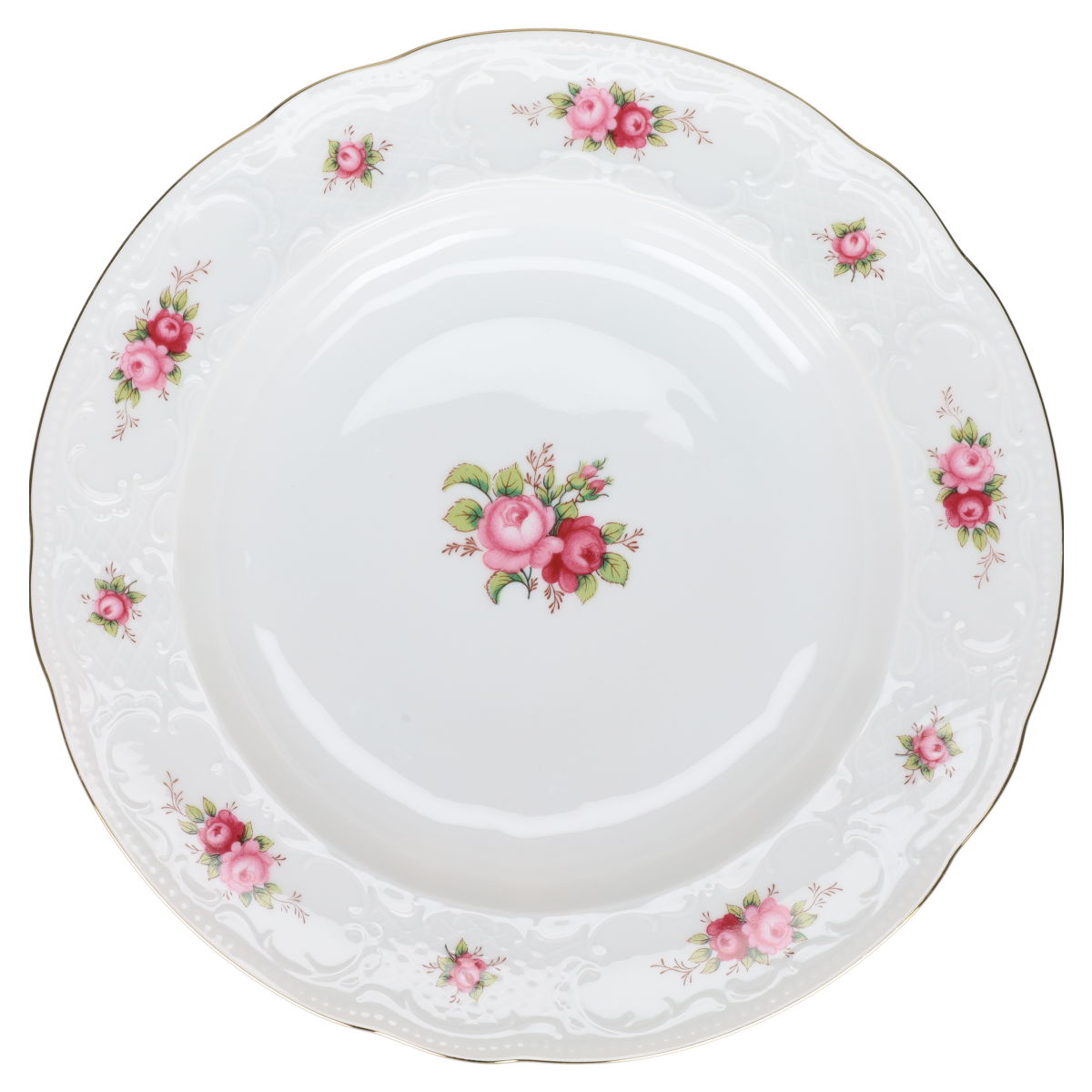Suppenteller  Seltmann Weiden Wien Moosrose offen 26487