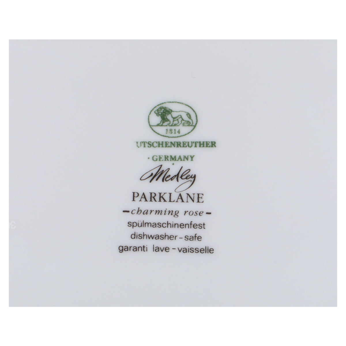 Suppenteller Charming Rose Hutschenreuther Maria Theresia Medley Parklane