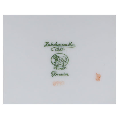 Suppenteller klein  Hutschenreuther Dresden Blume Pink