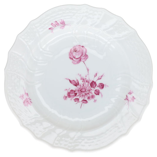 Suppenteller klein  Hutschenreuther Dresden Blume Pink