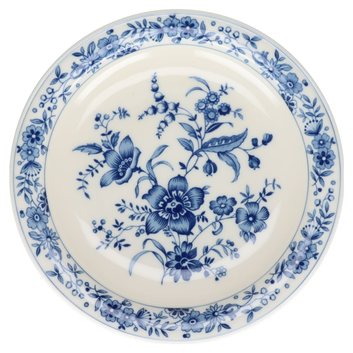 Suppenteller Krautheim Kobalt floral Zwiebelmuster