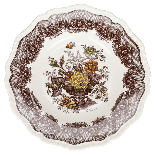 Suppenteller Masons Ascot braun
