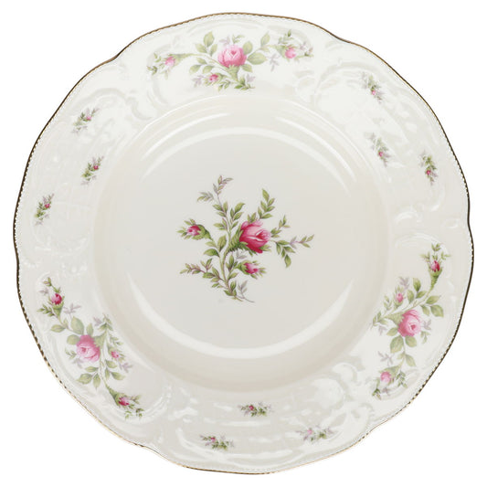Suppenteller Rosenthal Sanssouci elfenbeinfarben Moosrose Ramona
