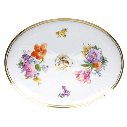 Suppenterrine Modell 1666 Royal Copenhagen Sächsische Blume 1221