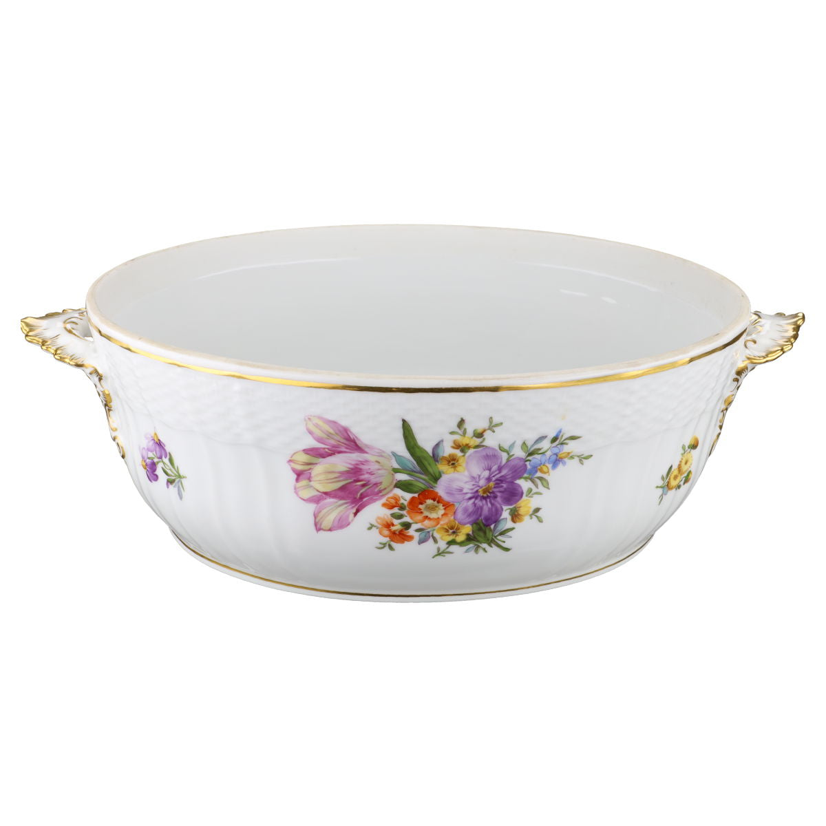 Suppenterrine Modell 1666 Royal Copenhagen Sächsische Blume 1221