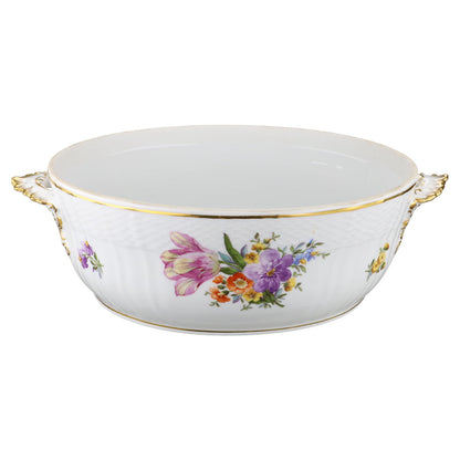Suppenterrine Modell 1666 Royal Copenhagen Sächsische Blume 1221