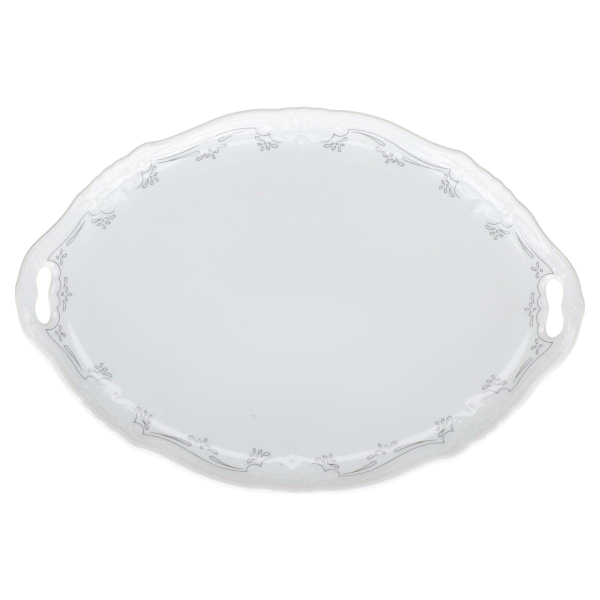 Tablett f Zucker und Milch Tirschenreuth Baronesse Florentine