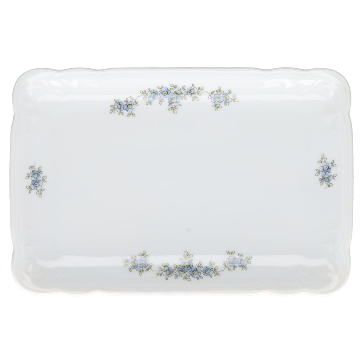 Tablett Milch + Zucker Seltmann Weiden Julia Blaue Margerite - 43770