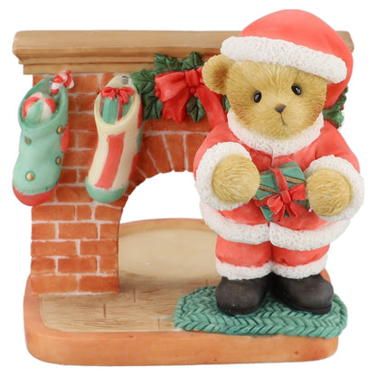Teddy 0000943 Bear/Chimney Tealight Candleholder Enesco Cherished Teddies mit OVP