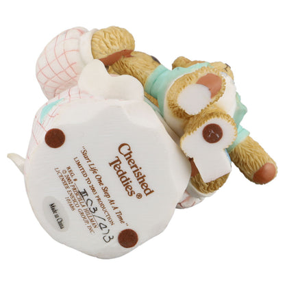 Teddy 101686 "Start Life One Step At A Time" Mom Walking Baby Figurine Enesco Cherished Teddies mit OVP