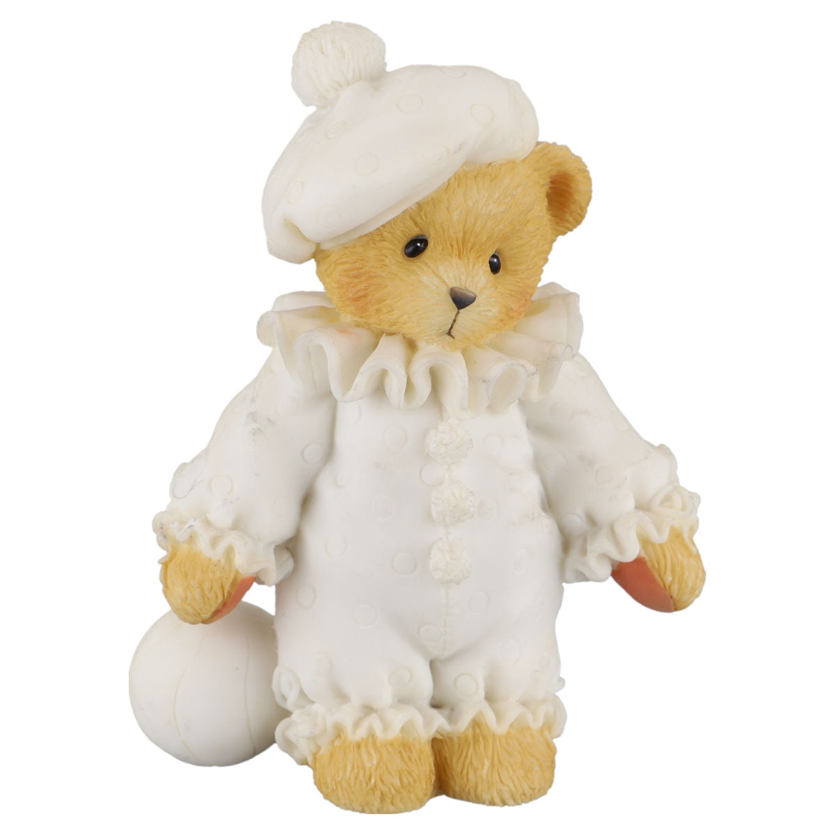 Teddy 103748A Dudley "Just Clowning Around" Clown With Ball Figurine Enesco Cherished Teddies mit OVP