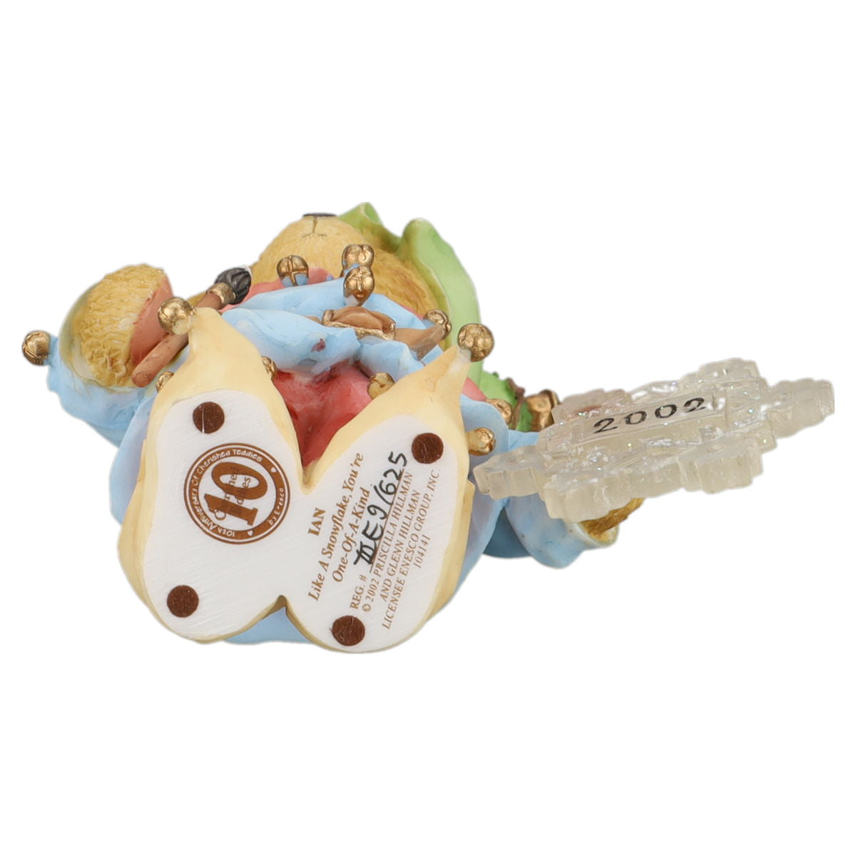 Teddy 104141 Ian "Like A Snowflake, You're One-Of-A-Kind" Enesco Cherished Teddies mit OVP