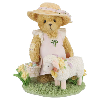 Teddy 107062 April I Couldn't Bear To Be Without Ewe. Enesco Cherished Teddies mit OVP