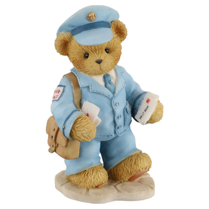 Teddy 110015 Martin "You Are A First-Class Friend" Enesco Cherished Teddies mit OVP