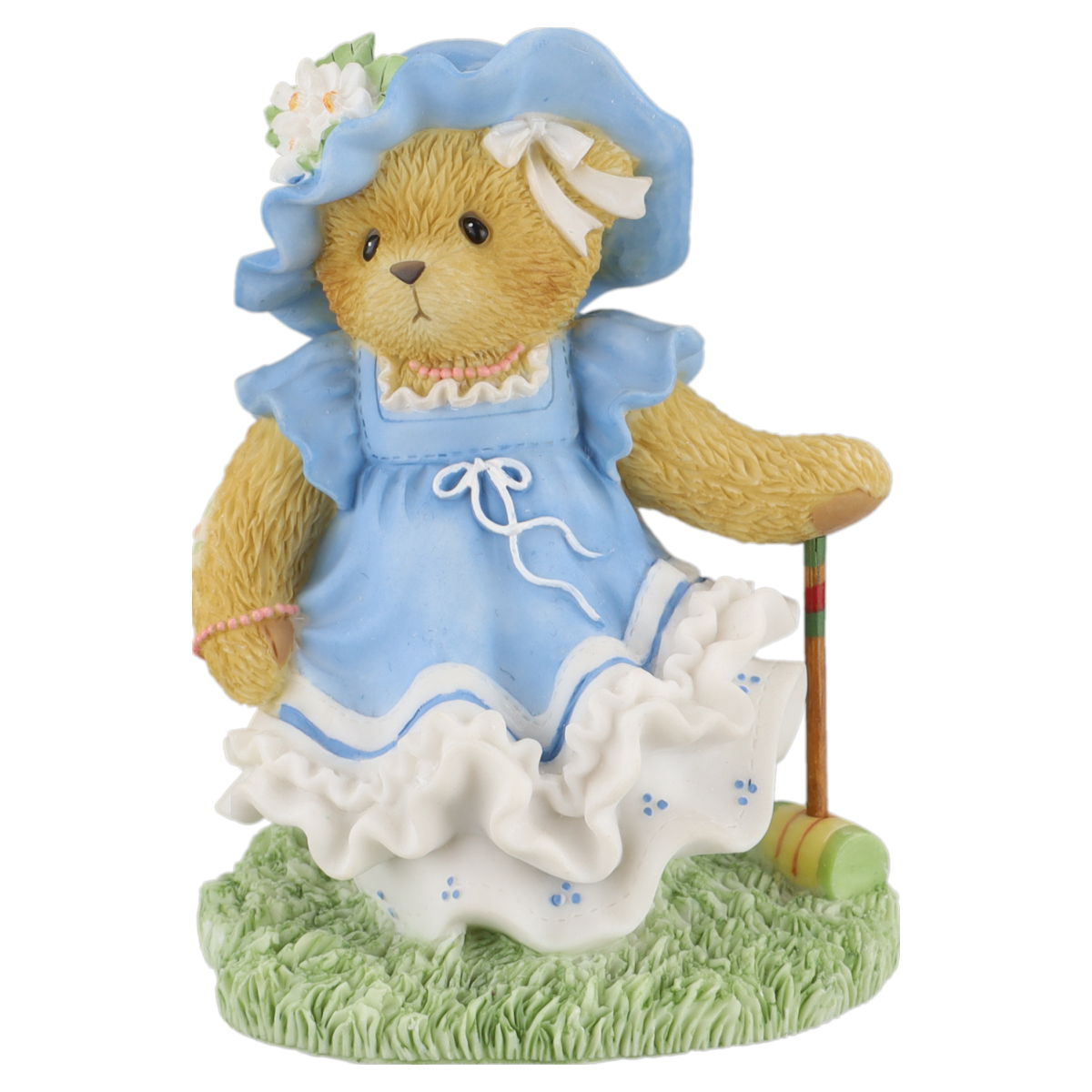 Teddy 111430 "You Make Me Smile" Clown On Ball Musical Enesco Cherished Teddies mit OVP