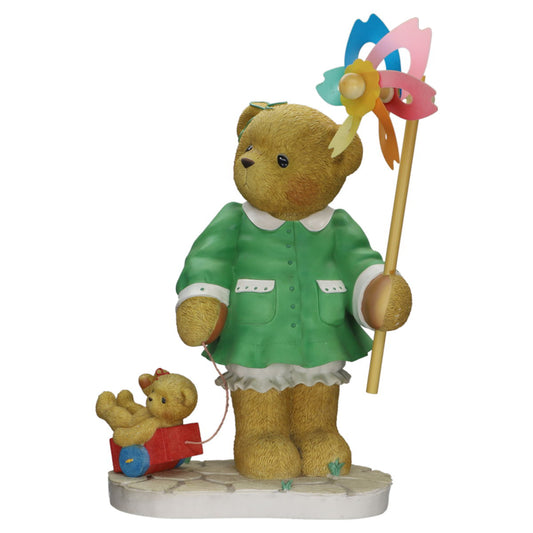 Teddy 111861 Girl/ Pinwheel Large Figurine Enesco Cherished Teddies mit OVP