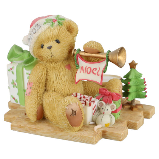 Teddy 112391 Gerard "Welcome All The Sounds Of The Season" Enesco Cherished Teddies mit OVP