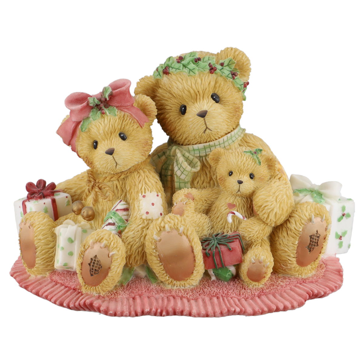 Teddy 113133 Jade, Kieren And Callum "Tis The Season For Celebration" Enesco Cherished Teddies mit OVP