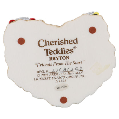 Teddy 114104 Bryton "Friends From The Start" Enesco Cherished Teddies mit OVP