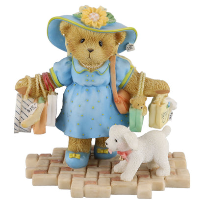 Teddy 114165 Liz "Born To Shop" Limited Edition Figurine Enesco Cherished Teddies mit OVP