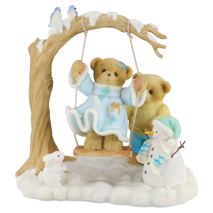 Teddy 118375 Randy & Jill "Always Snow Much Fun With You" Enesco Cherished Teddies mit OVP