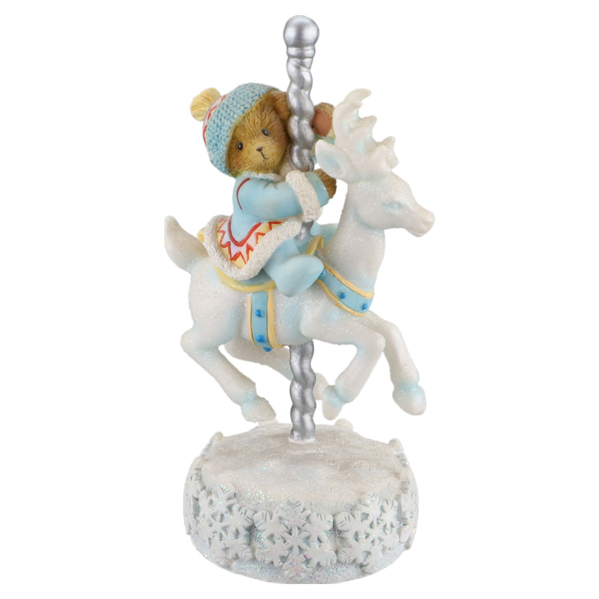 Teddy 118760 "Frosty Fun" Carousel Figurine Enesco Cherished Teddies mit OVP