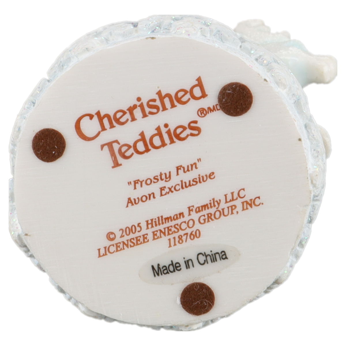 Teddy 118760 "Frosty Fun" Carousel Figurine Enesco Cherished Teddies mit OVP