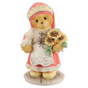 Teddy 202320 Russia Nadia "From Russia, With Love" Enesco Cherished Teddies mit OVP