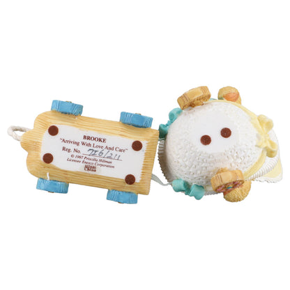 Teddy 302686 Brooke "Arriving With Love And Care" Baby Figurine Enesco Cherished Teddies mit OVP