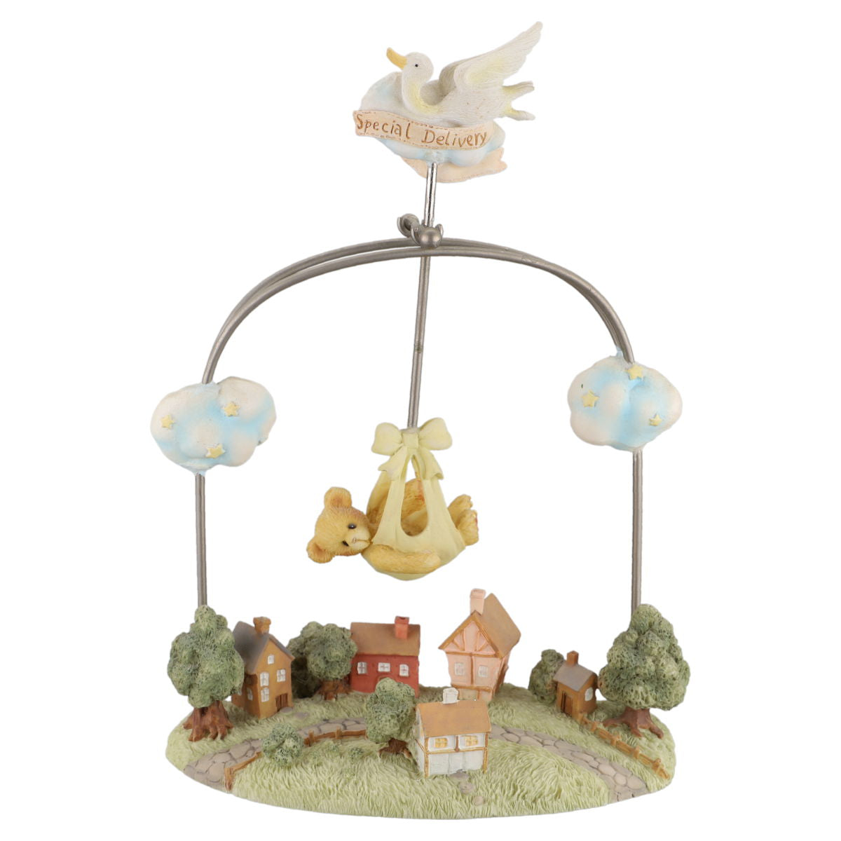 Teddy 4001934 Swing 'N Sway Teddies Special Delivery Pendulum Enesco Cherished Teddies mit OVP
