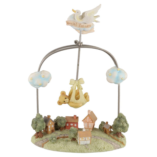 Teddy 4001934 Swing 'N Sway Teddies Special Delivery Pendulum Enesco Cherished Teddies mit OVP
