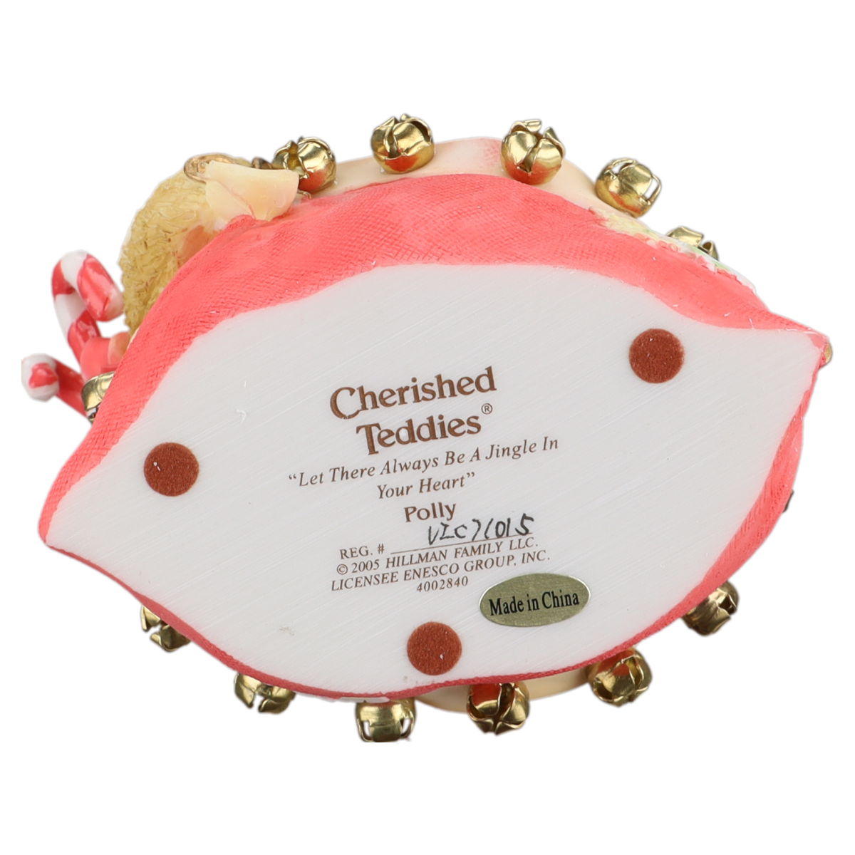 Teddy 4002840 Polly "Let There Always Be A Jingle..." Enesco Cherished Teddies mit OVP