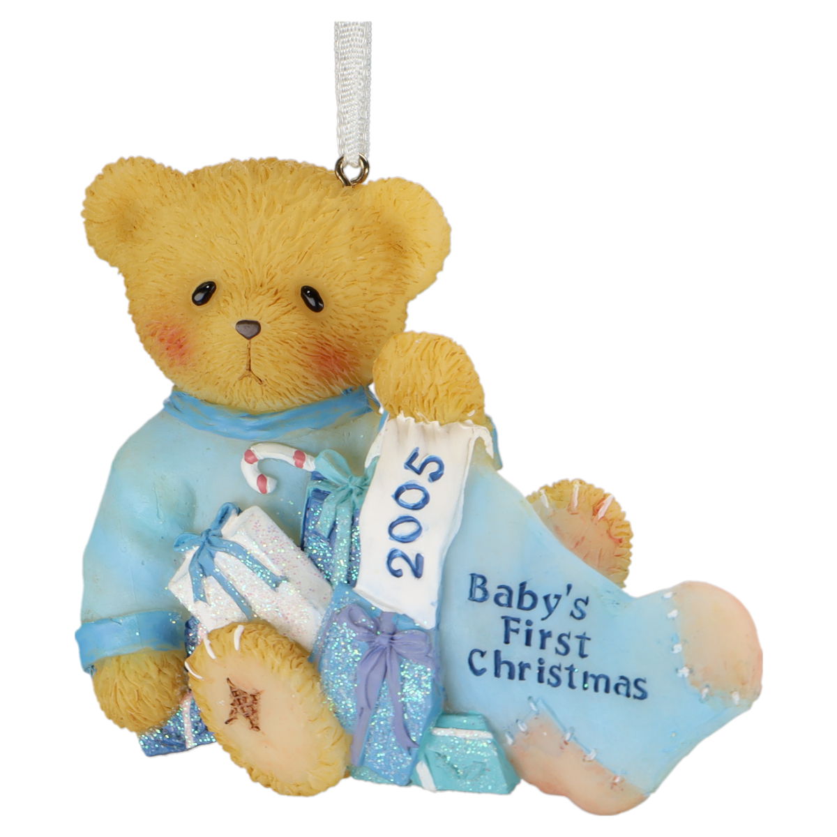Teddy 4003446 "Beary 1st Christmas" Avon Exclusive Enesco Cherished Teddies mit OVP