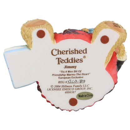 Teddy 4004387 Jimmy "Tis A Wee Bit Of Friendship..." Scottish Boy Figurine Enesco Cherished Teddies mit OVP