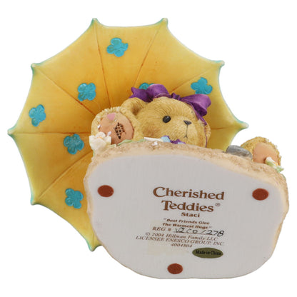 Teddy 4004804 Staci "Best Friends Give The Warmest Hugs" Enesco Cherished Teddies mit OVP
