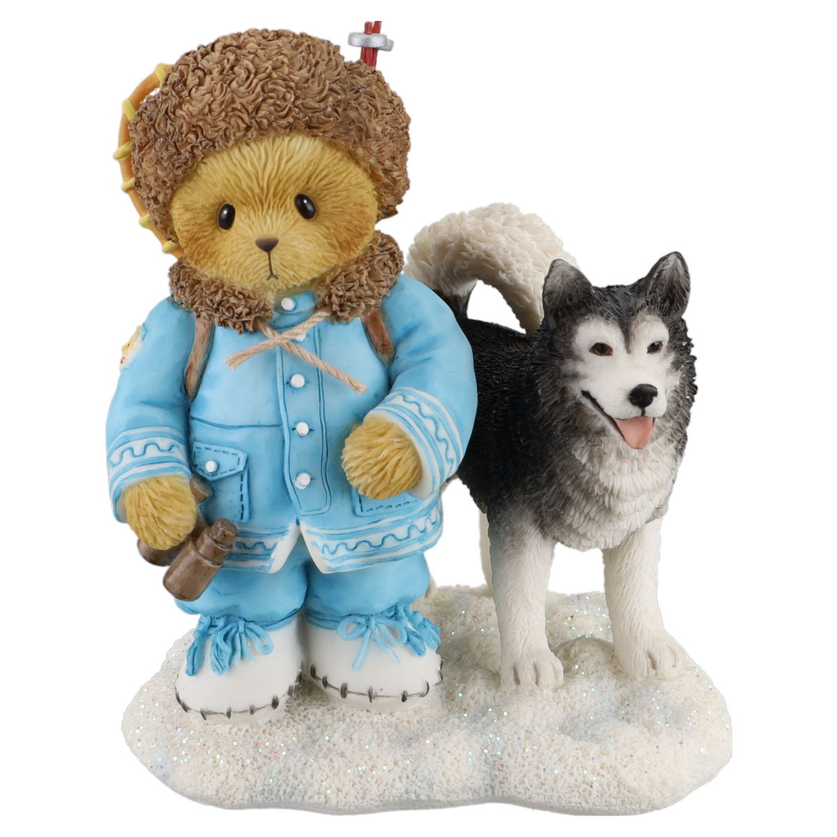 Teddy 4005249 Clancy "What A Doggone Great Team" Enesco Cherished Teddies mit OVP