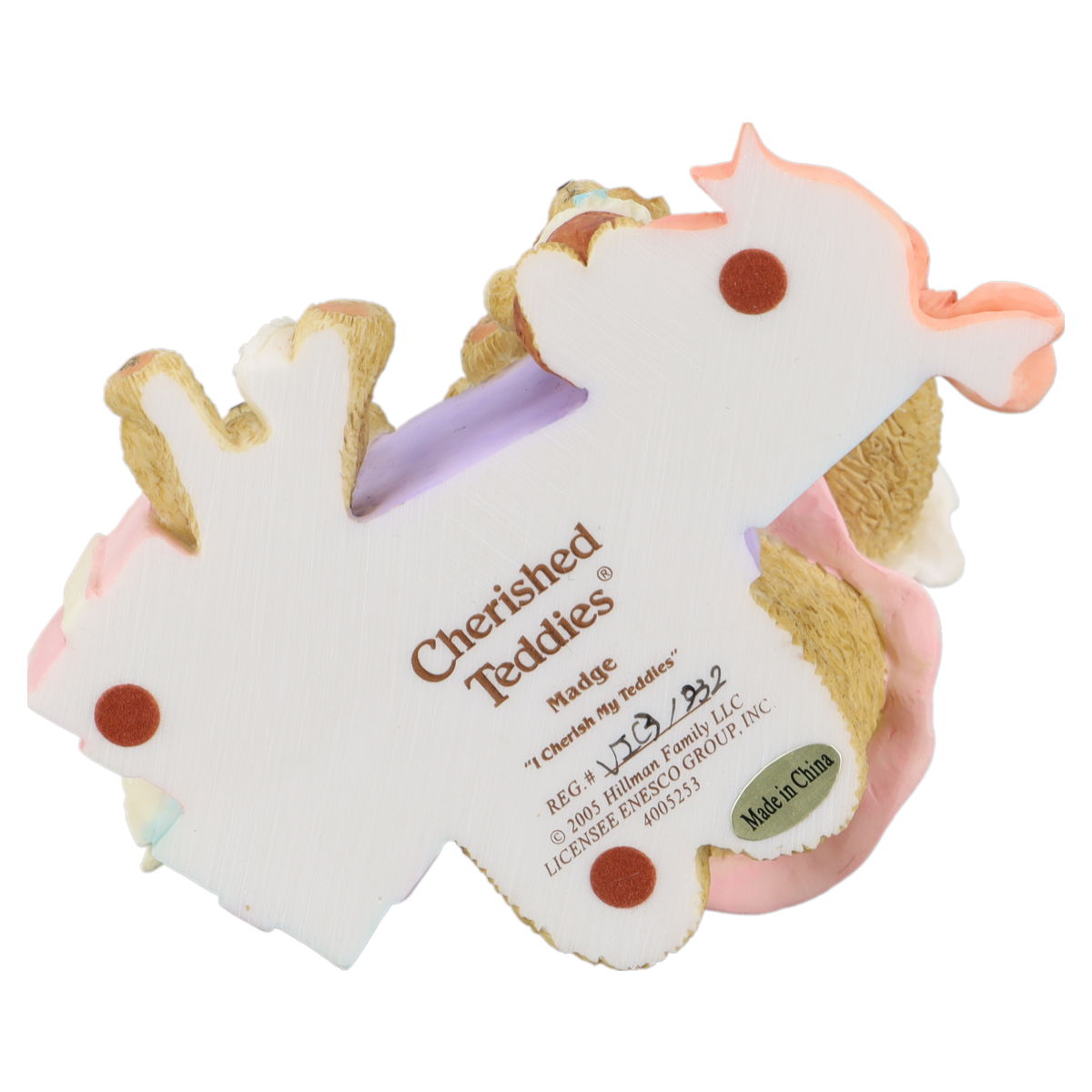 Teddy 4005253 Madge "I Cherish My Teddies" Enesco Cherished Teddies mit OVP
