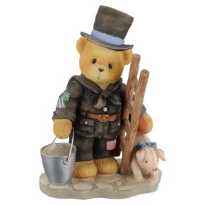 Teddy 601640 Felix "Der Glücksbringer" Special Limited Edition Enesco Cherished Teddies mit OVP