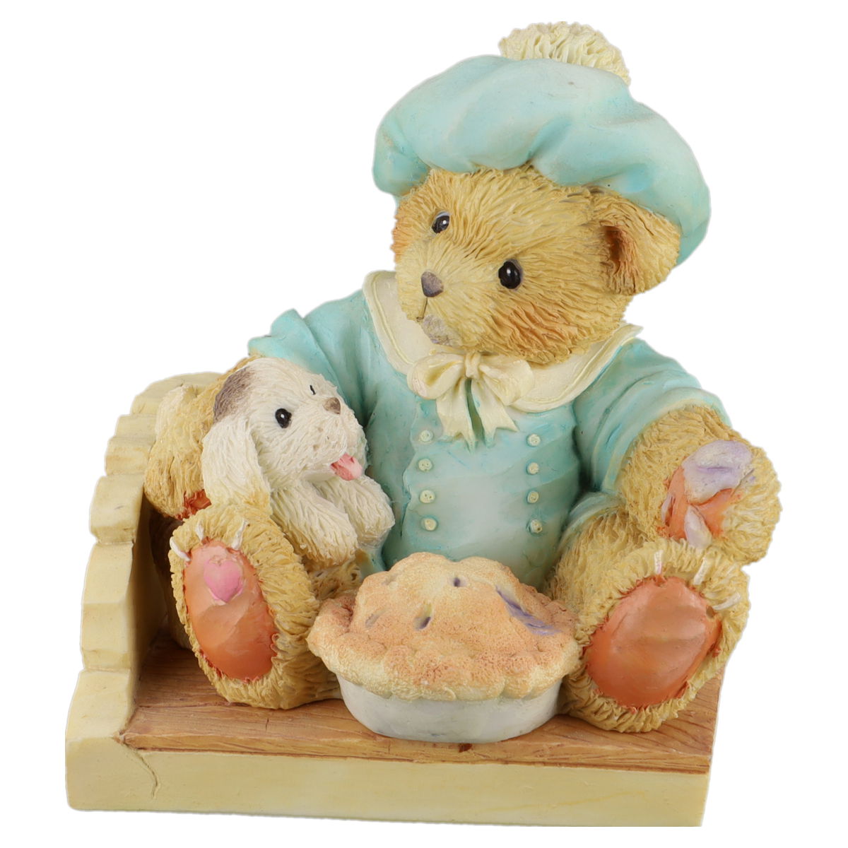 Teddy 624780 "I'm Plum Happy You're My Friend" Little Jack Horner Figurine Enesco Cherished Teddies mit OVP