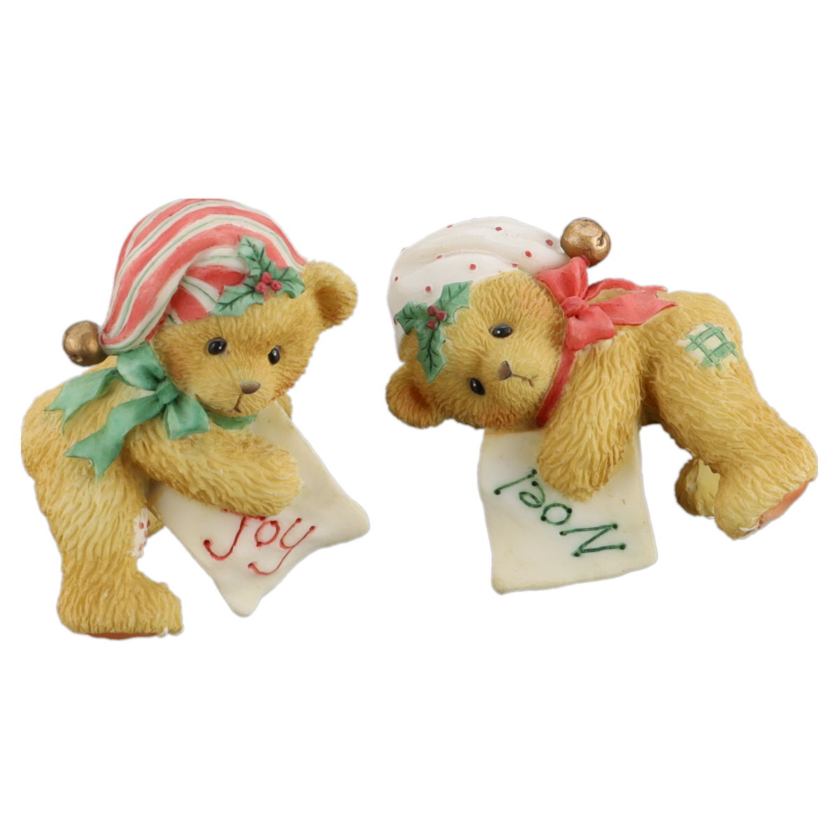 Teddy 651419 Bears With Stocking Hats Candle Huggers Enesco Cherished Teddies mit OVP