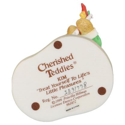 Teddy 661872 Kim "Treat Yourself To Life's Little Pleasures" Enesco Cherished Teddies mit OVP