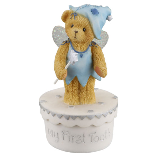Teddy 790516A Tooth Fairy Covered Box Enesco Cherished Teddies mit OVP