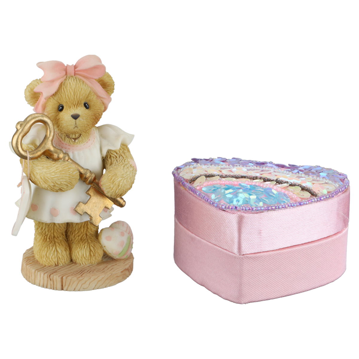 Teddy 864293 Ethan Drummer Boy With Lamb Figurine Enesco Cherished Teddies mit OVP