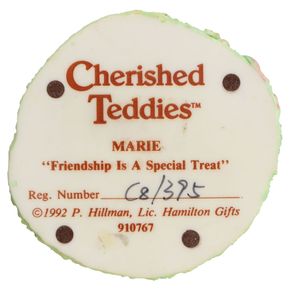 Teddy 910767 Marie "Friendship Is A Special Treat" Enesco Cherished Teddies mit OVP