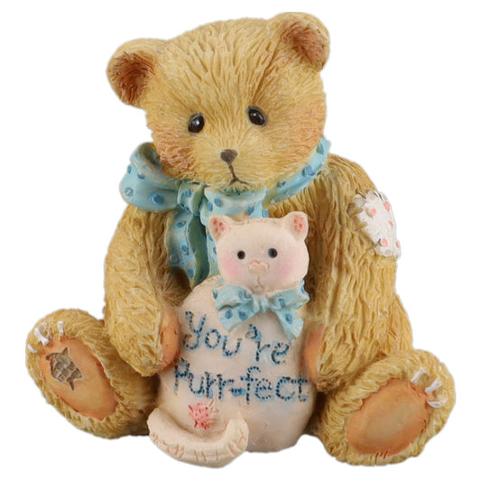 Teddy 916382 "You're Purr-fect" Enesco Cherished Teddies