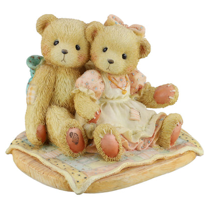 Teddy 950513 Nathaniel & Nellie "It's Twice  As Nice With You" Enesco Cherished Teddies