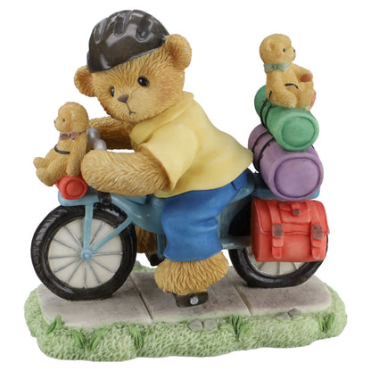 Teddy 979279E Karen And Jeff "Sometimes The Road Can Be Bumpy, So Just Keep Pedaling Away." Enesco Cherished Teddies mit OVP